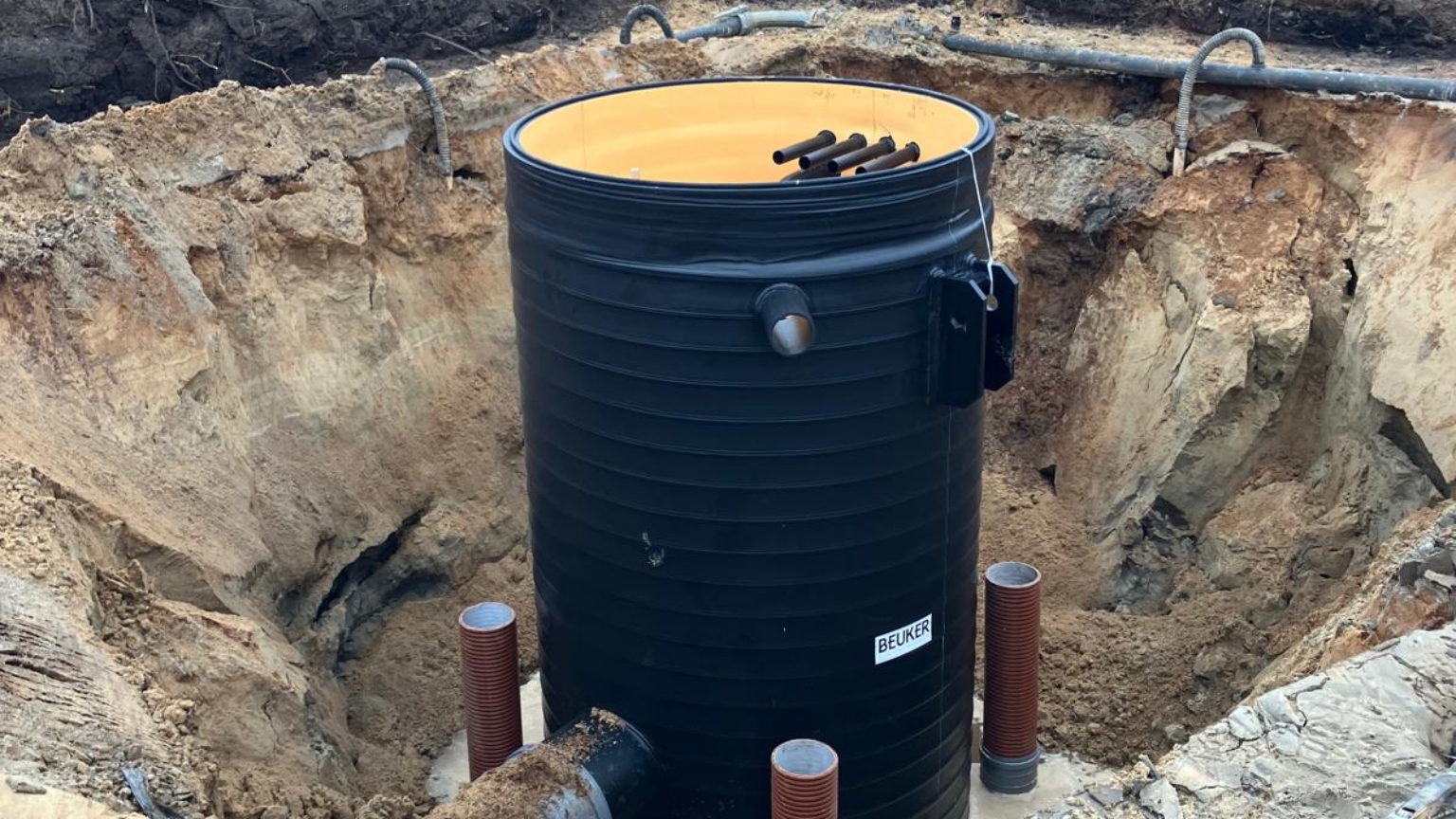 HDPE-rioolgemaal Usseler Mors Enschede